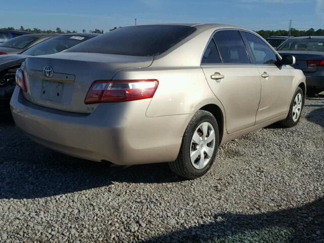 4T1BE46K17U163491 - 2007 TOYOTA CAMRY NEW BROWN photo 4