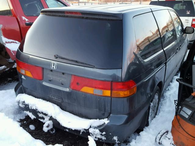 5FNRL18563B097103 - 2003 HONDA ODYSSEY LX BLUE photo 4