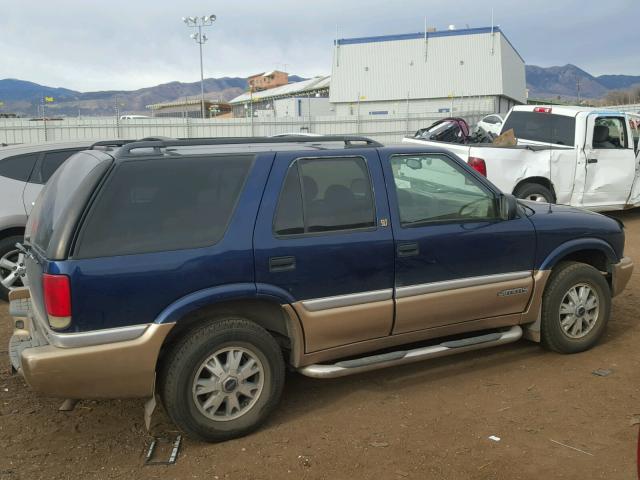 1GKDT13W9X2510378 - 1999 GMC JIMMY BLUE photo 9