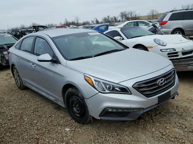 5NPE34AF6HH503702 - 2017 HYUNDAI SONATA SPO SILVER photo 1