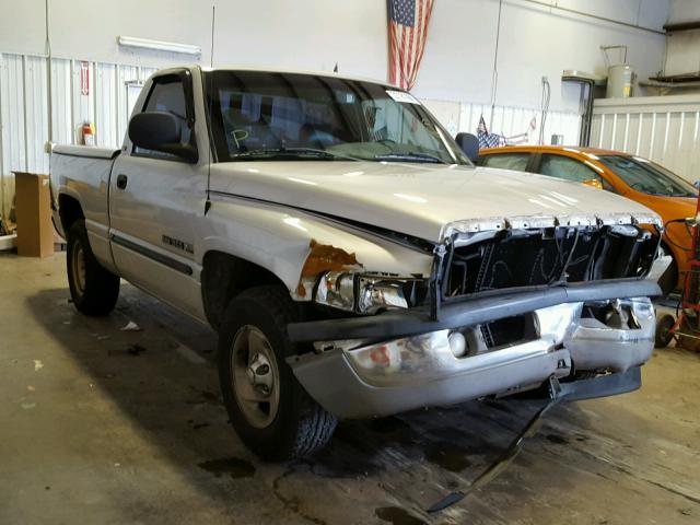 1B7HC16Z41S126020 - 2001 DODGE RAM 1500 SILVER photo 1