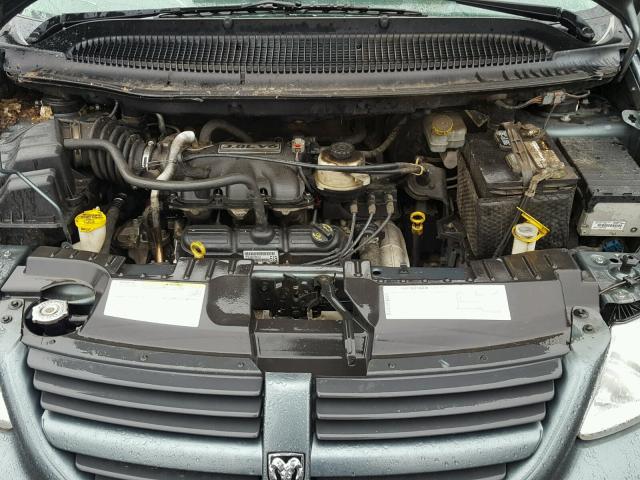 2D4GP44L97R257795 - 2007 DODGE GRAND CARA BLUE photo 7