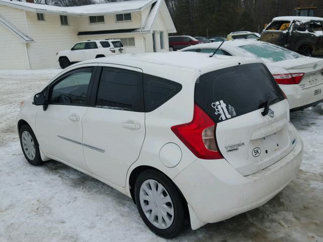 3N1CE2CP6EL405117 - 2014 NISSAN VERSA NOTE WHITE photo 3