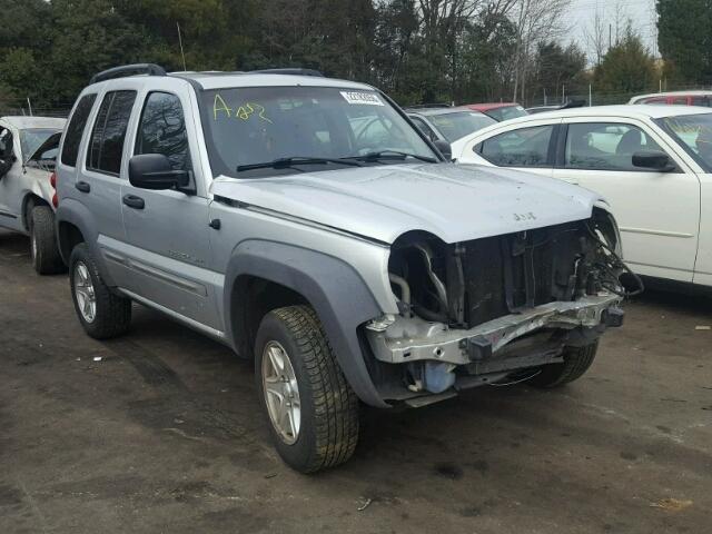 1J4GL48K12W226691 - 2002 JEEP LIBERTY SP SILVER photo 1