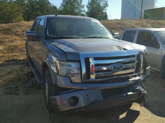 1FTEW1C8XAKE04781 - 2010 FORD F150 SUPER GRAY photo 1