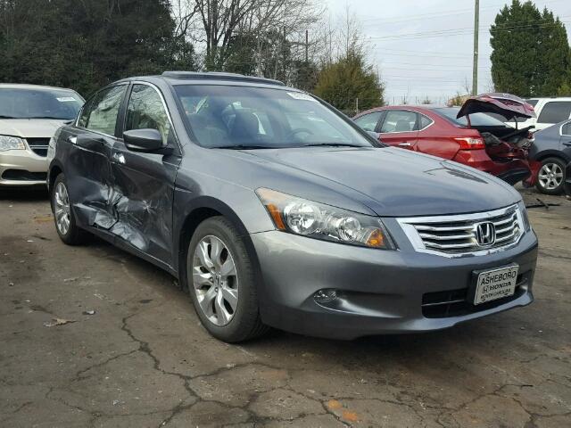 1HGCP36829A025286 - 2009 HONDA ACCORD EXL GRAY photo 1