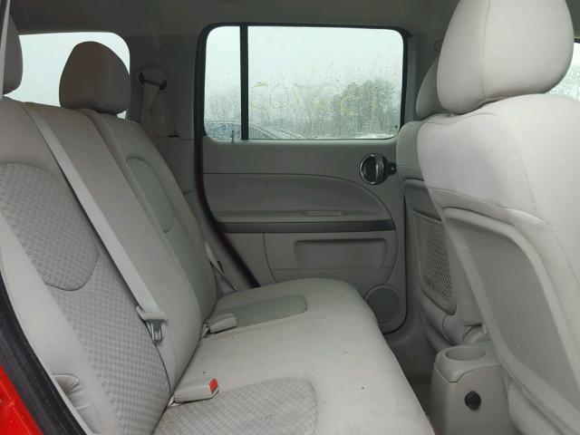 3GNDA13DX8S580954 - 2008 CHEVROLET HHR LS RED photo 6