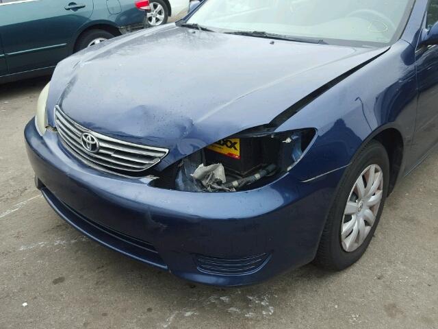 4T1BE32K56U153593 - 2006 TOYOTA CAMRY LE BLUE photo 9