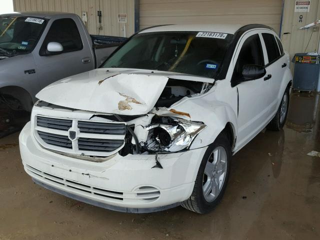 1B3HB28B88D779670 - 2008 DODGE CALIBER WHITE photo 2