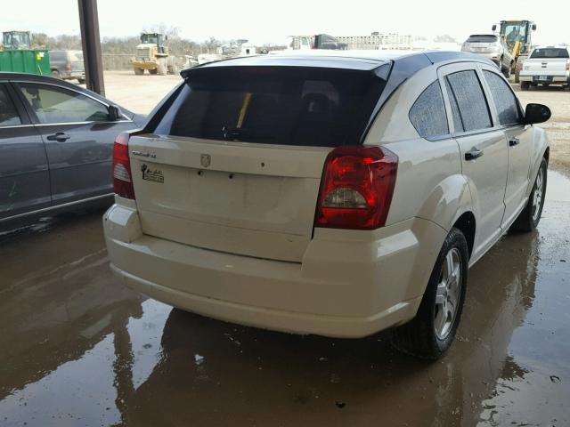 1B3HB28B88D779670 - 2008 DODGE CALIBER WHITE photo 4