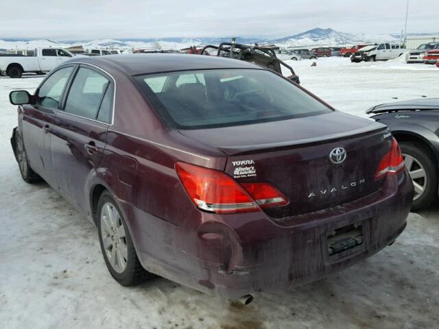 4T1BK36B76U159155 - 2006 TOYOTA AVALON XL MAROON photo 3