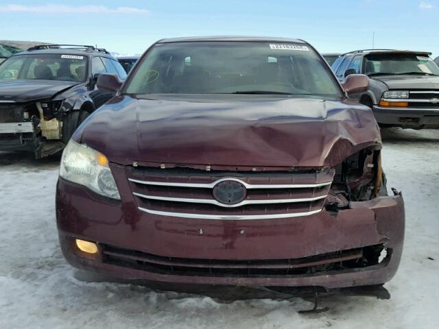 4T1BK36B76U159155 - 2006 TOYOTA AVALON XL MAROON photo 9