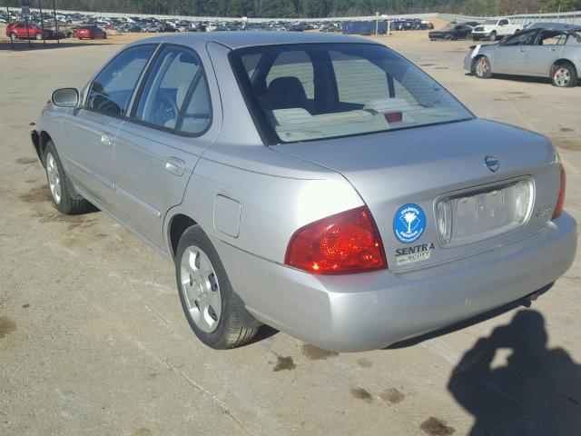 3N1CB51D06L620769 - 2006 NISSAN SENTRA 1.8 SILVER photo 3