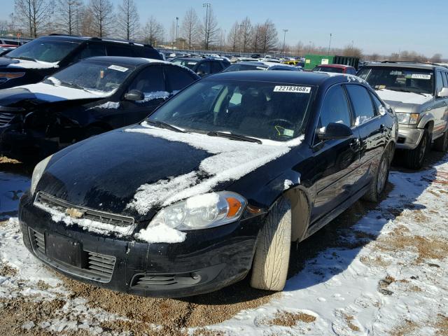 2G1WG5EK0B1128011 - 2011 CHEVROLET IMPALA LT BLACK photo 2