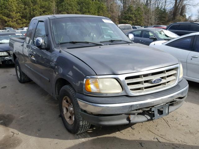 2FTRX17282CA90896 - 2002 FORD F150 CHARCOAL photo 1