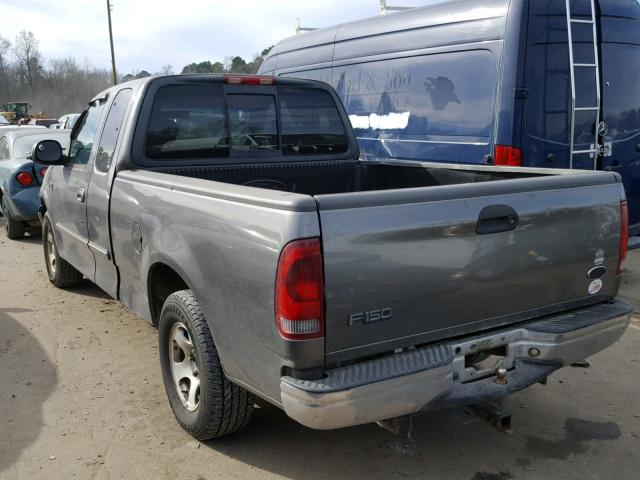 2FTRX17282CA90896 - 2002 FORD F150 CHARCOAL photo 3