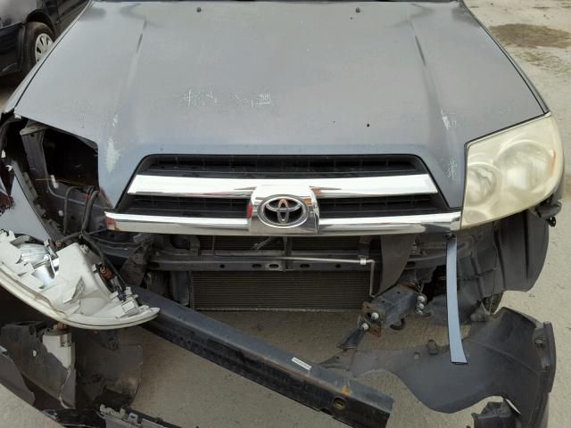 JTEZU14R650045781 - 2005 TOYOTA 4RUNNER SR GRAY photo 7