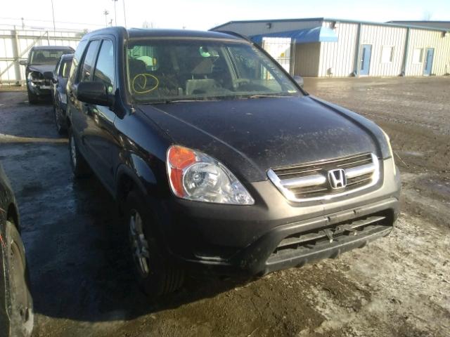 SHSRD788X3U144281 - 2003 HONDA CR-V EX BLACK photo 1
