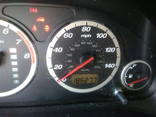 SHSRD788X3U144281 - 2003 HONDA CR-V EX BLACK photo 8