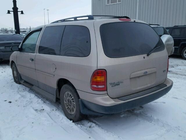 2FMZA514XWBC11518 - 1998 FORD WINDSTAR W BEIGE photo 3