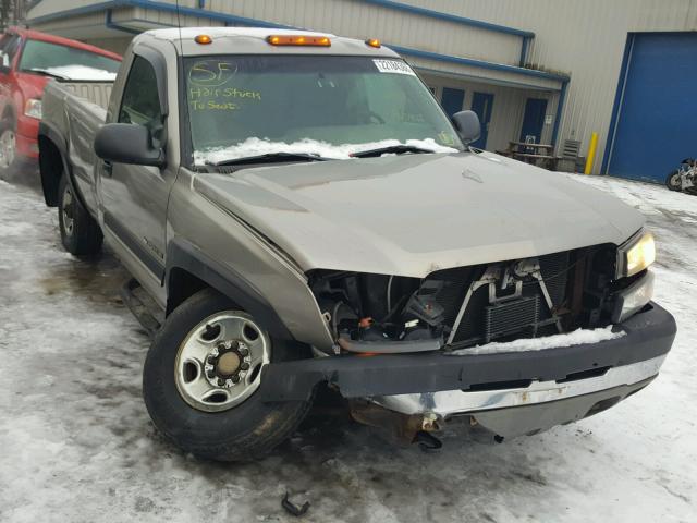 1GCHK24U43E324033 - 2003 CHEVROLET SILVERADO GRAY photo 1