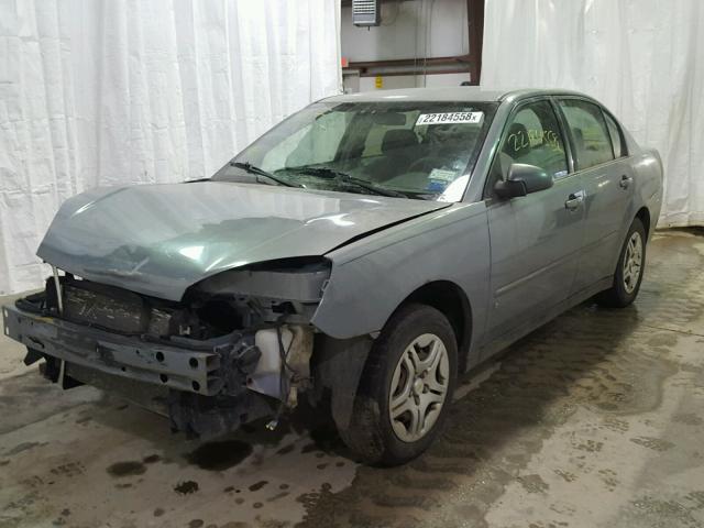 1G1ZS58F27F201468 - 2007 CHEVROLET MALIBU LS BLUE photo 2