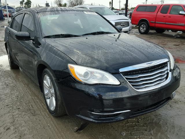 1C3CCBAB3DN660367 - 2013 CHRYSLER 200 LX BLACK photo 1