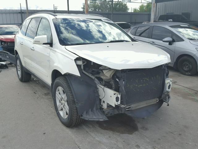 1GNKRGED9BJ164340 - 2011 CHEVROLET TRAVERSE L WHITE photo 1