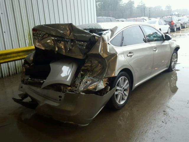 4T1BK1EB9DU072960 - 2013 TOYOTA AVALON BAS BROWN photo 4