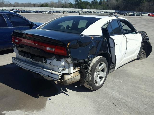 2C3CDXAG3CH169438 - 2012 DODGE CHARGER PO TWO TONE photo 4