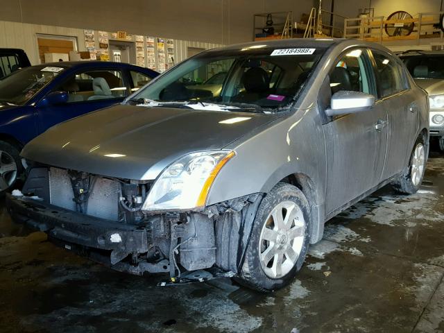 3N1AB61E48L698139 - 2008 NISSAN SENTRA 2.0 GRAY photo 2