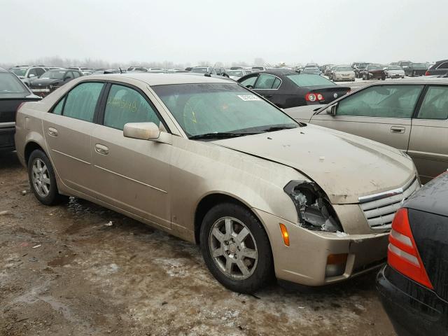 1G6DM57T660190756 - 2006 CADILLAC CTS GOLD photo 1