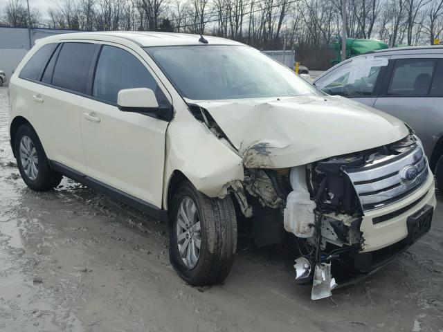 2FMDK38C97BB43528 - 2007 FORD EDGE SEL CREAM photo 1