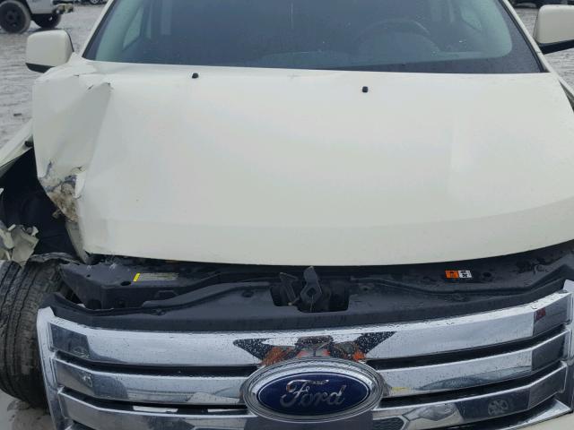 2FMDK38C97BB43528 - 2007 FORD EDGE SEL CREAM photo 7