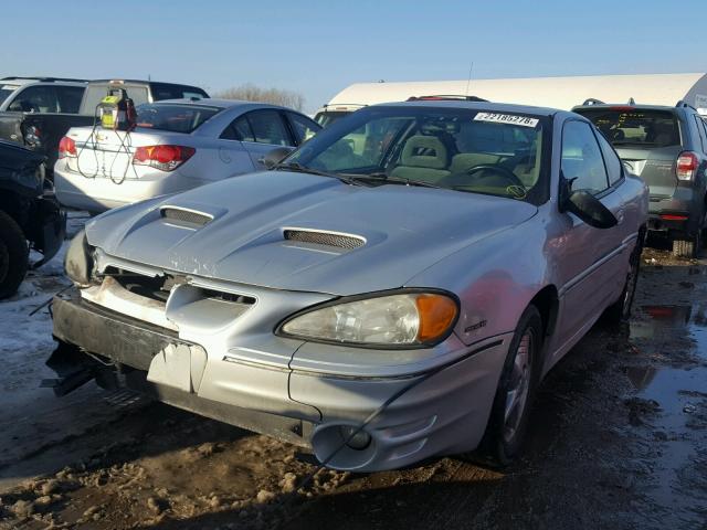 1G2NW12E54M658919 - 2004 PONTIAC GRAND AM G SILVER photo 2