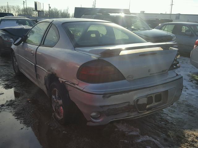 1G2NW12E54M658919 - 2004 PONTIAC GRAND AM G SILVER photo 3