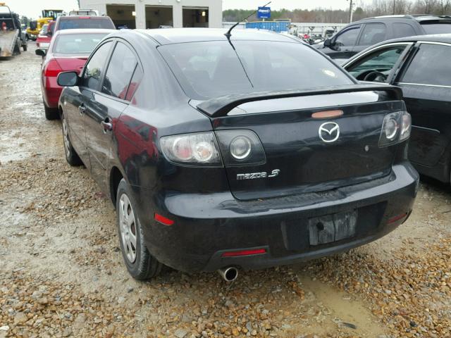 JM1BK12F671730669 - 2007 MAZDA 3 I BLACK photo 3