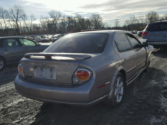 JN1DA31D92T423844 - 2002 NISSAN MAXIMA GLE GRAY photo 4