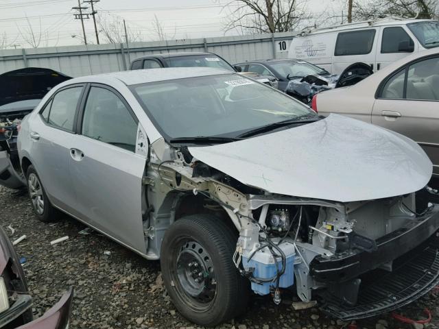 2T1BURHEXGC691202 - 2016 TOYOTA COROLLA L SILVER photo 1