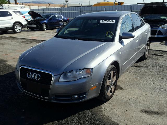 WAUAF78E47A144261 - 2007 AUDI A4 2 GRAY photo 2