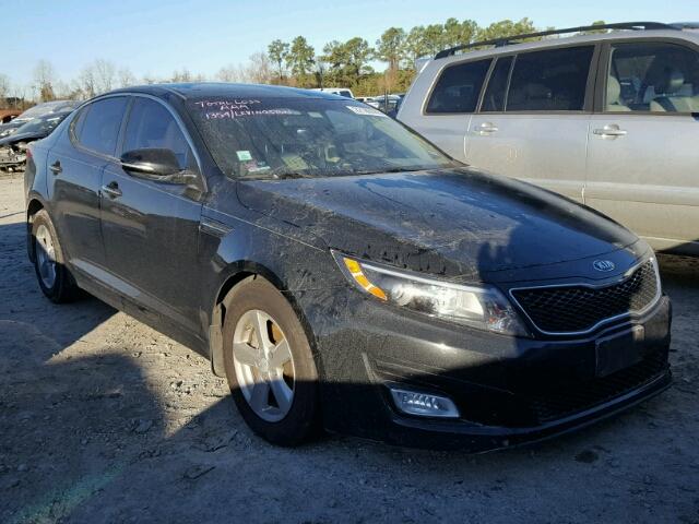 5XXGM4A76FG374660 - 2015 KIA OPTIMA LX BLACK photo 1