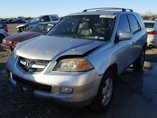 2HNYD18246H518534 - 2006 ACURA MDX SILVER photo 2