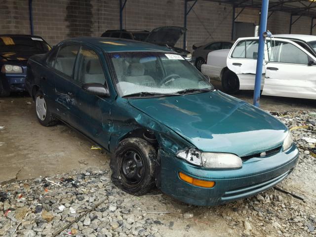 1Y1SK526XTZ004585 - 1996 GEO PRIZM BASE GREEN photo 1