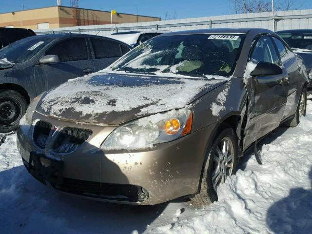 1G2ZG558664149498 - 2006 PONTIAC G6 SE1 GOLD photo 2