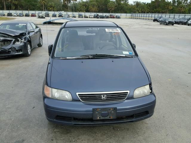 JHMRA1842SC020512 - 1995 HONDA ODYSSEY LX BLUE photo 9