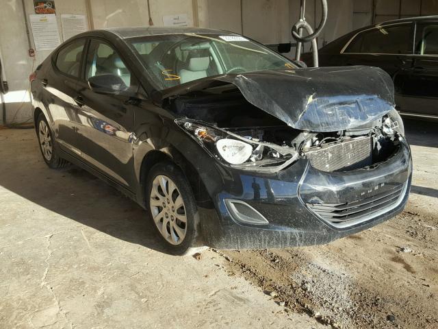 5NPDH4AE7BH013054 - 2011 HYUNDAI ELANTRA GL BLACK photo 1