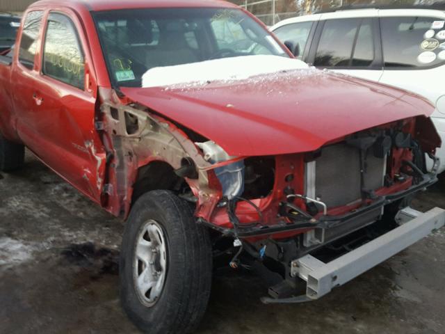 5TEUU4EN6AZ722074 - 2010 TOYOTA TACOMA ACC RED photo 9