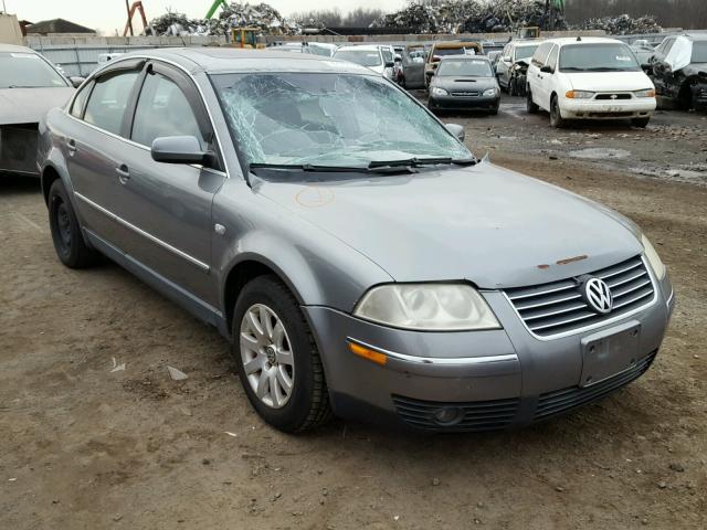 WVWPD63B02P453855 - 2002 VOLKSWAGEN PASSAT GLS GRAY photo 1