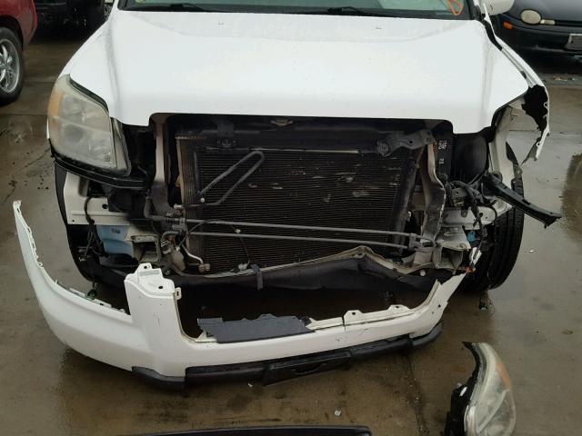 2HKYF18476H521436 - 2006 HONDA PILOT EX WHITE photo 9