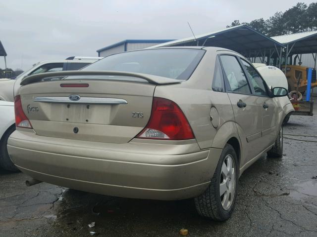 1FAFP38342W180143 - 2002 FORD FOCUS ZTS GRAY photo 4